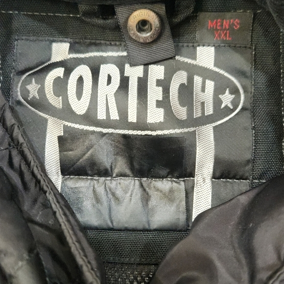 CORTECH TOURMASTER MOTORCYCLE Jacket, Black/Gray, MENS XXL - Picture 10 of 15